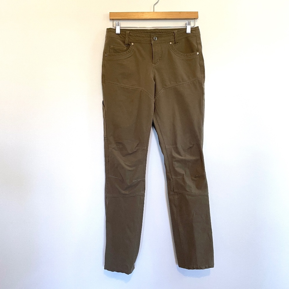 KÜHL Women 6 Reg Performance Outdoor Hiking Pants Stretch Utility Brown Gorpcore